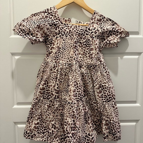 Sea New York Kids Dress in Cream and Brown - Picture 1 of 3